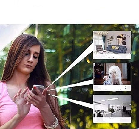 SecureView Mini-beveiligingscamera – 1080P WiFi, binnen & buiten
