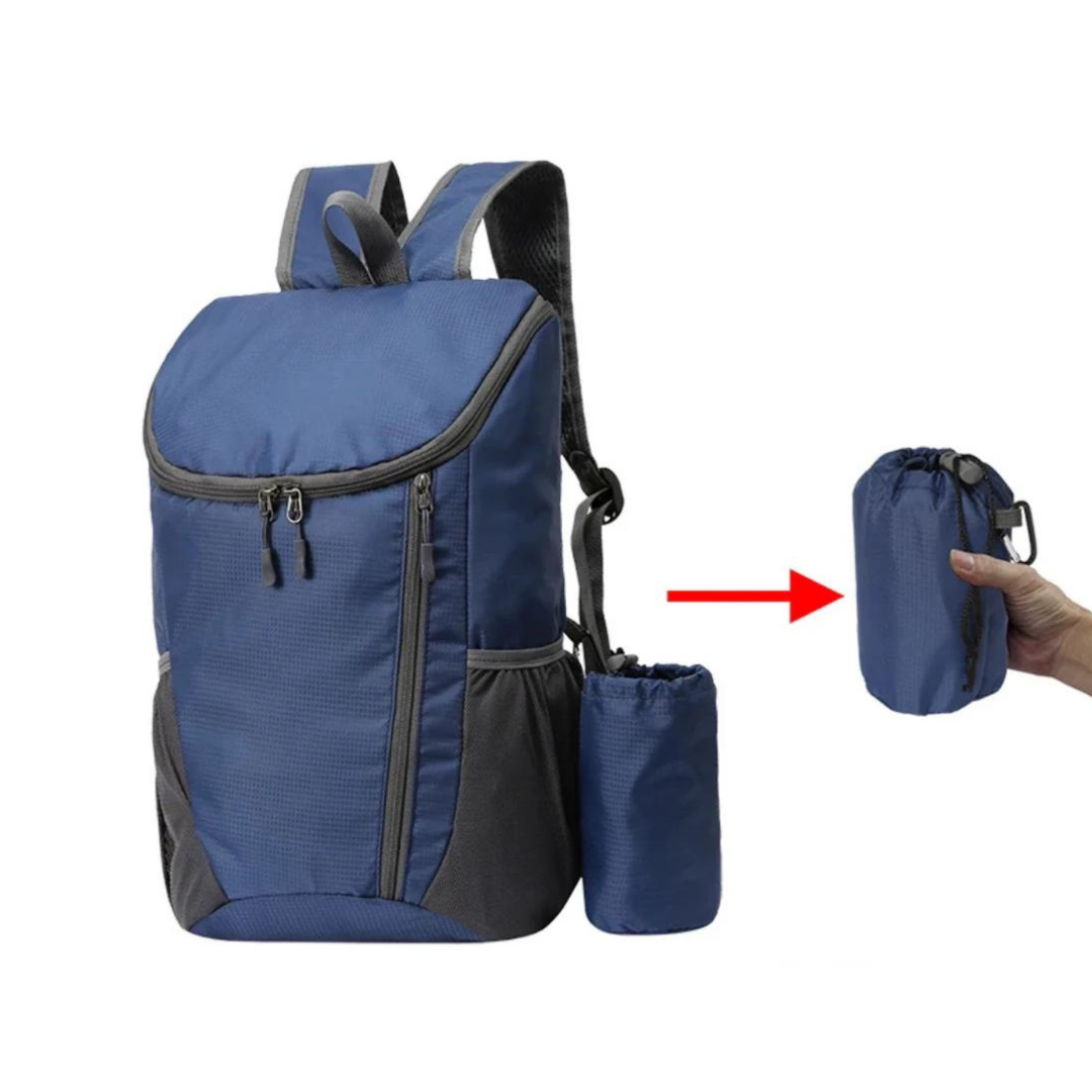Compacte Opvouwbare Rugzak – Lichtgewicht, Waterafstotend & Duurzaam