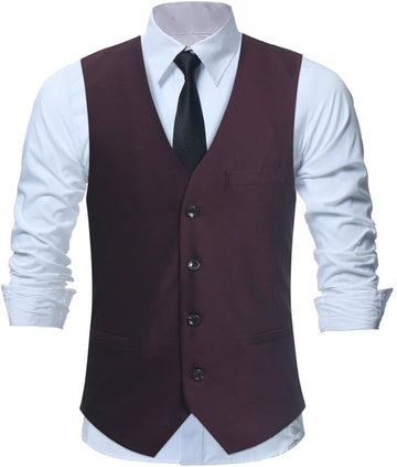 Melzano Zeldony – Traditionele Satijnen Vest met Stropdas en Pochet