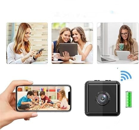 SecureView Mini-beveiligingscamera – 1080P WiFi, binnen & buiten