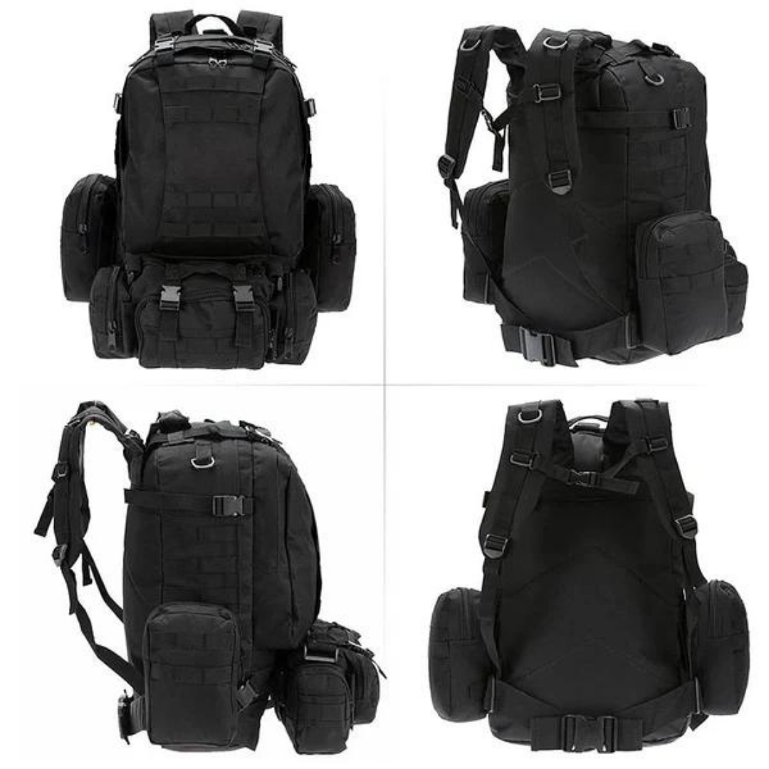 50L Army Rugzak – Aanpasbaar, Waterbestendig & Duurzaam