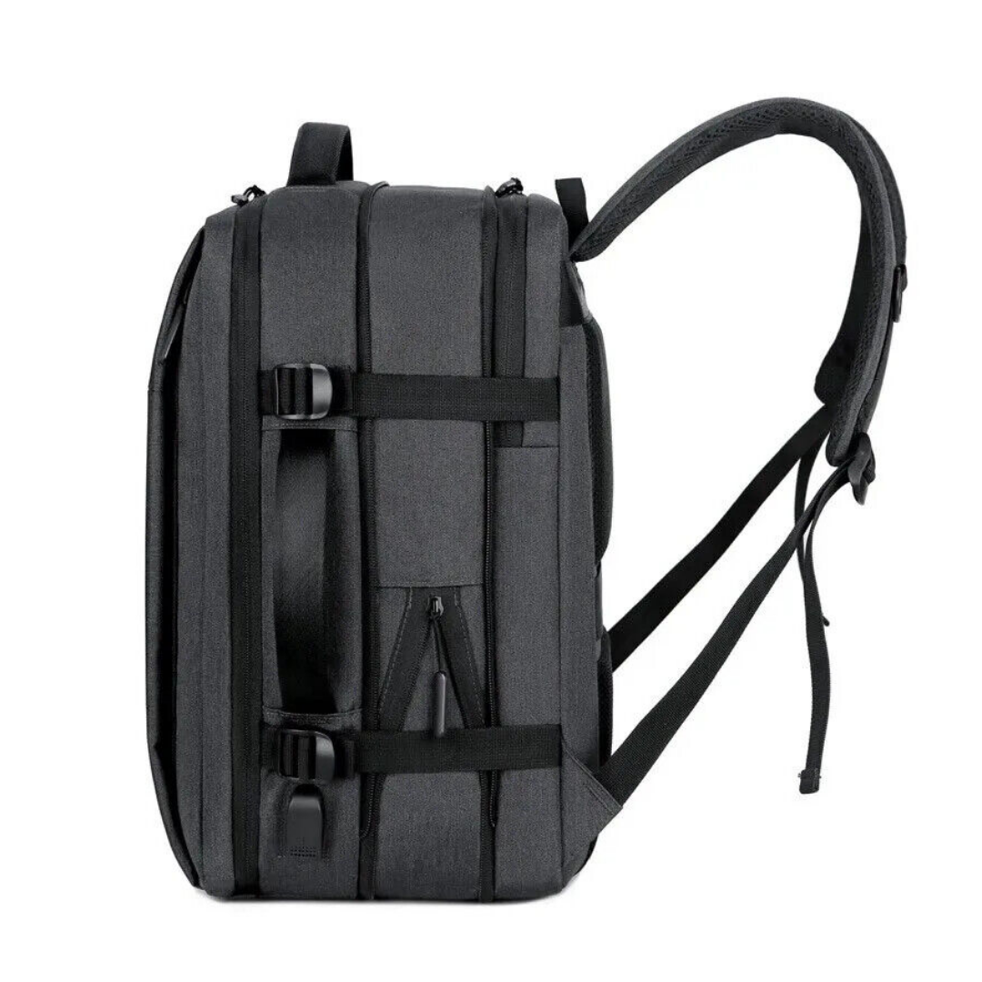 Waterproof Travel Bag – USB Backpack with Laptop Compartment & Extra Space