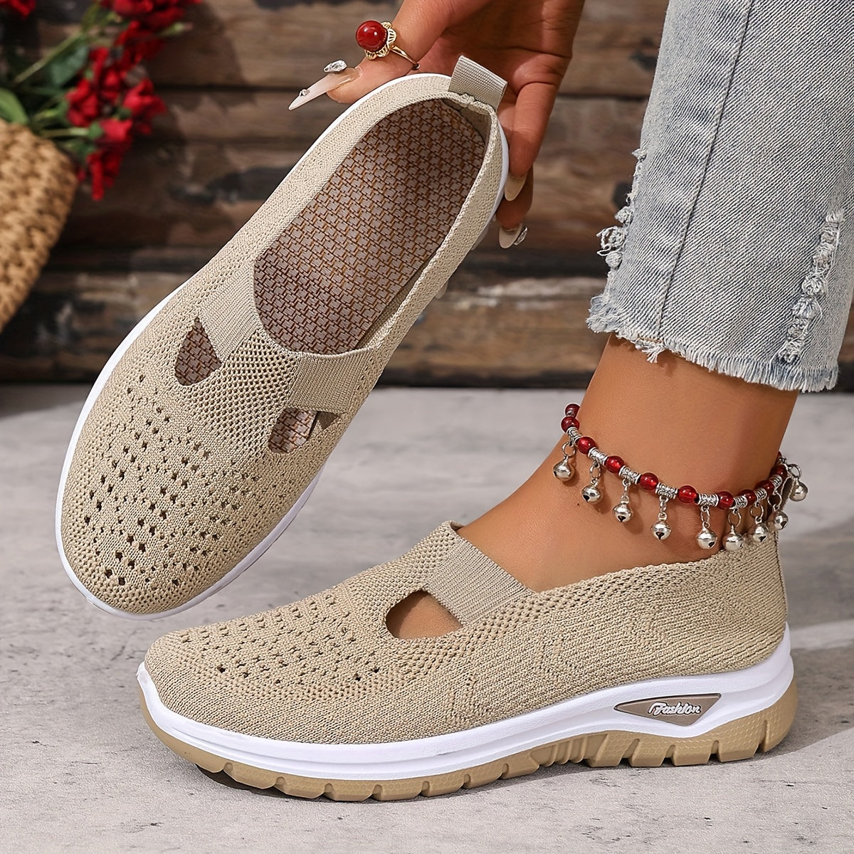OrthoZen 2.0 Dames Sneaker – Orthopedisch Comfort & FlexLite Zool