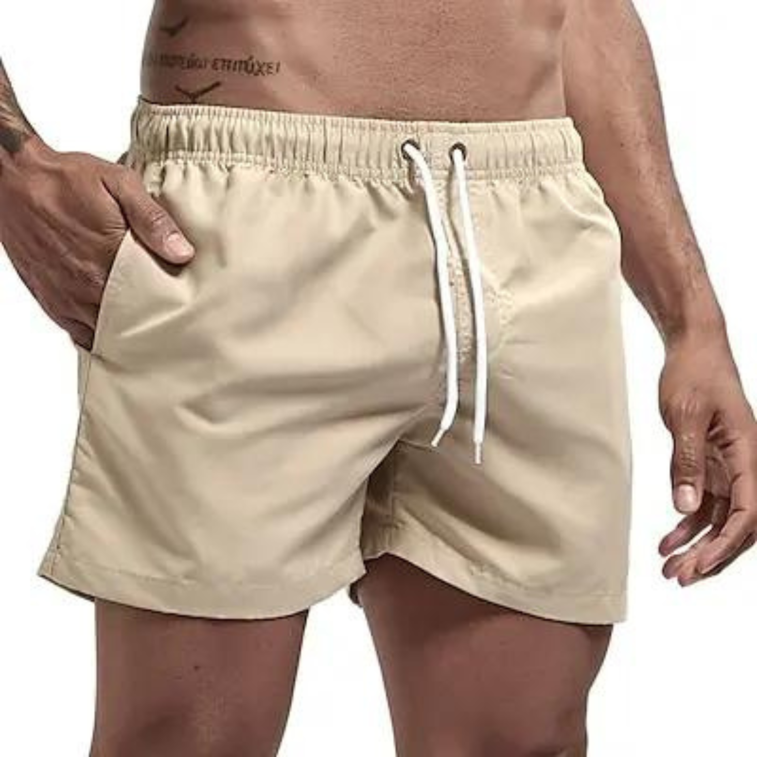 Melzano Sunsets Collection - Comfortabele heren zwembroek met bandjes