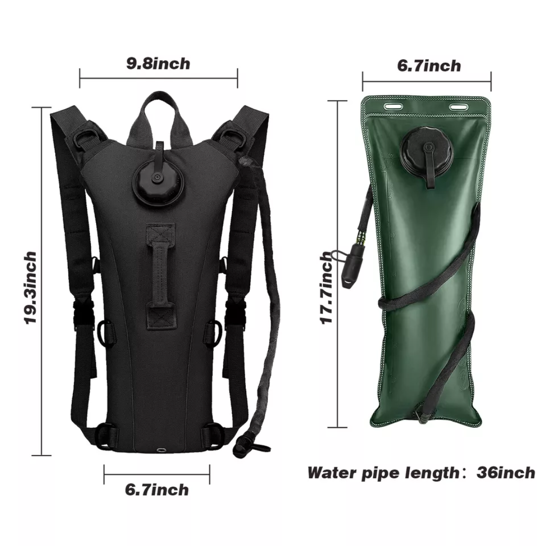 Water Rugzak – 3L Hydratatie Systeem | Outdoor Drinksysteem Rugtas