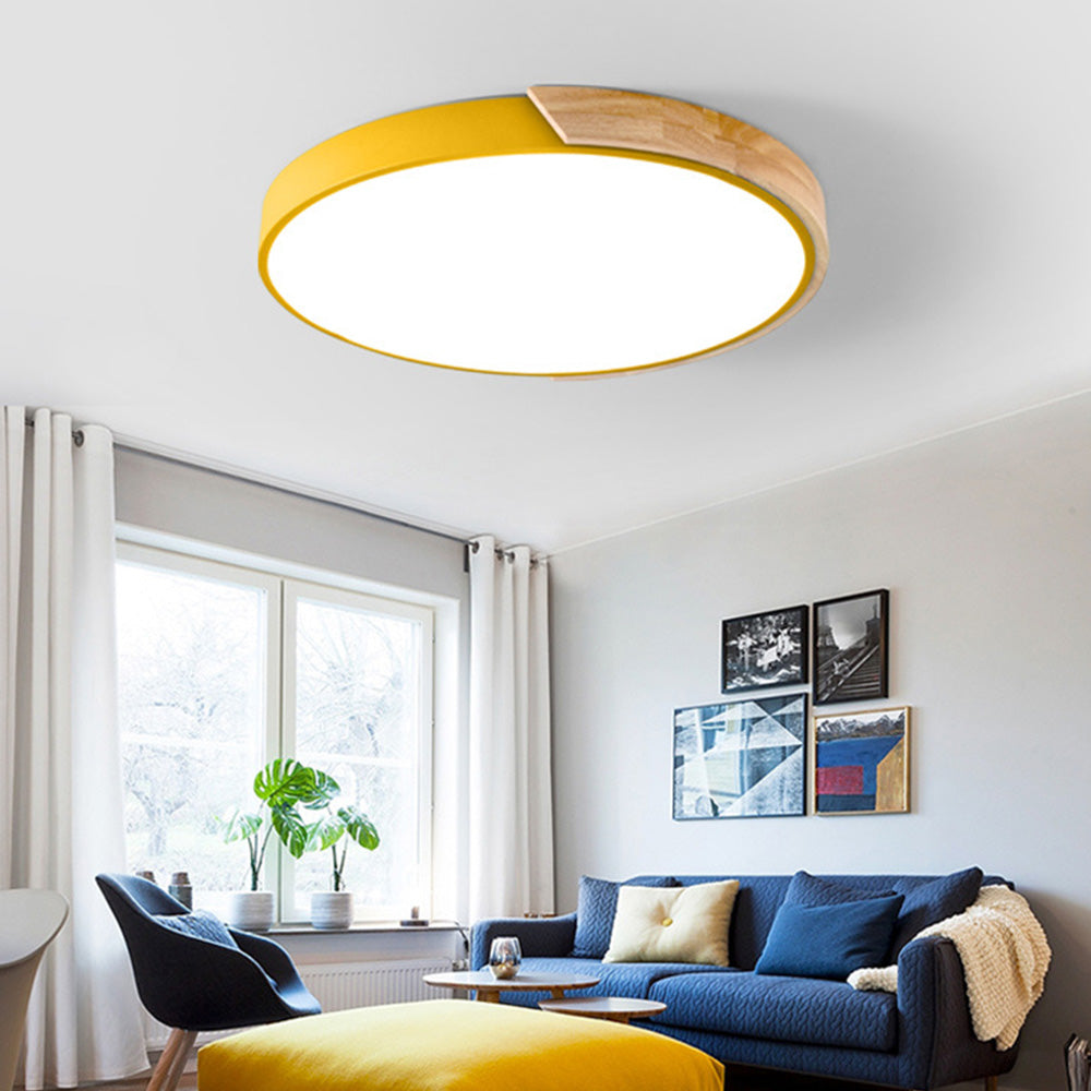 Coloria – Ronde LED plafondlamp – Kleurrijk modern design