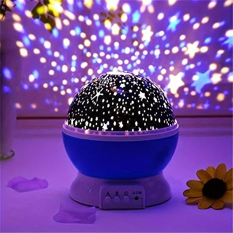 Luna – Sterrenprojector Nachtlamp met muziek en USB voor kinderkamer