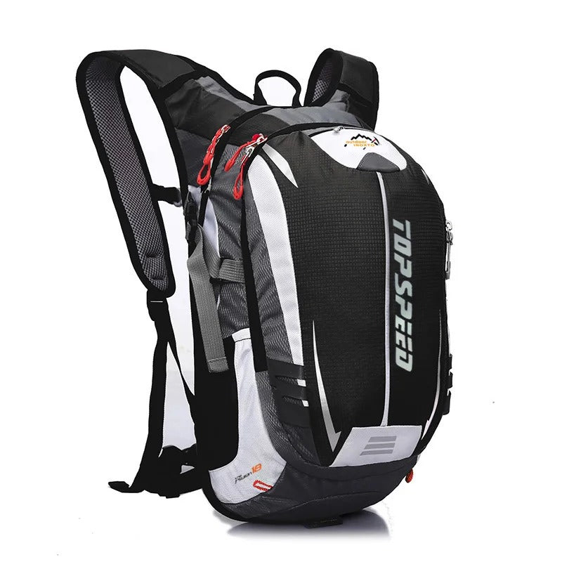 Fiets- & Wandelrugzak 18L – Inclusief 2L Waterzak & Regenhoes