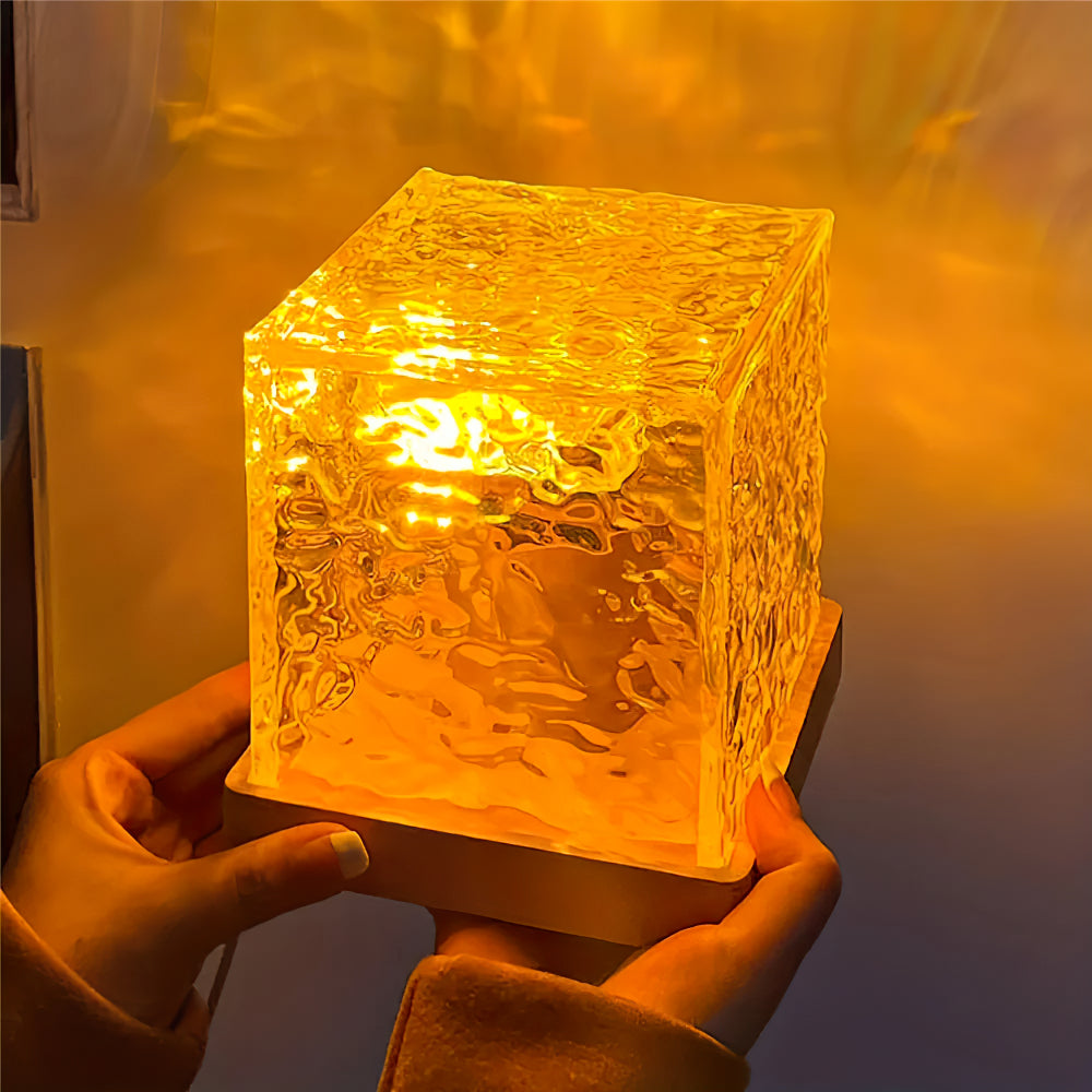 Melzano Dynamic LED Water Ripple Table Lamp 16 Colors