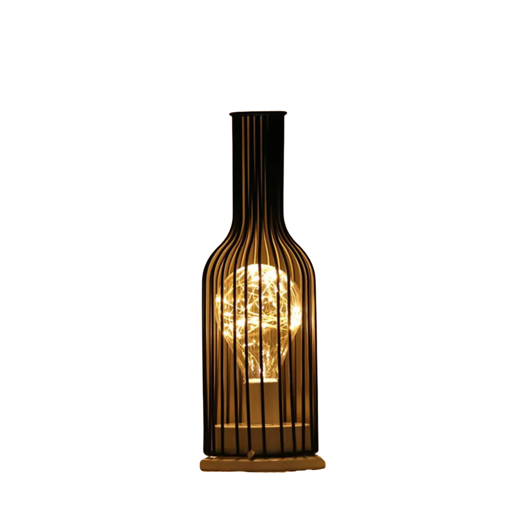 LumiScandic | Draadloze LED Tafellamp met Warm Licht