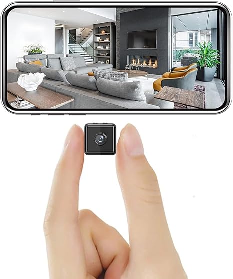 SecureView Mini-beveiligingscamera – 1080P WiFi, binnen & buiten