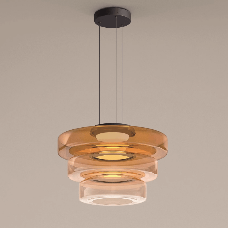 AuroraLicht – Glazen Bauhaus Hanglamp | Modern & Verstelbaar Design
