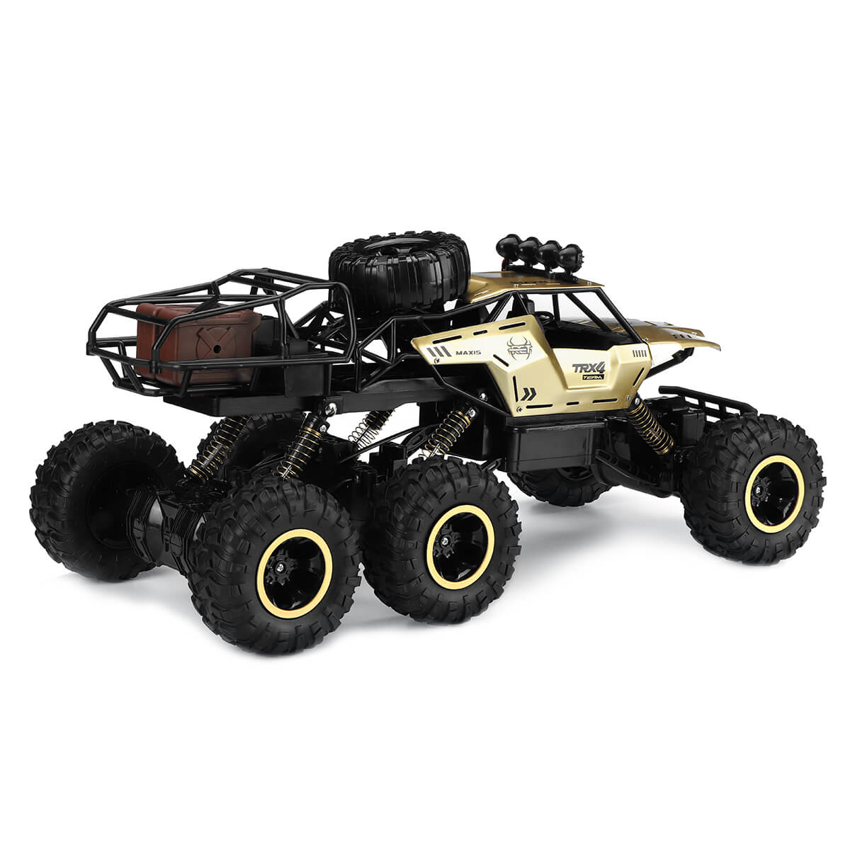 TerraX – RC-monstertruck 6WD met LED & 52 km/u – voor offroadfans