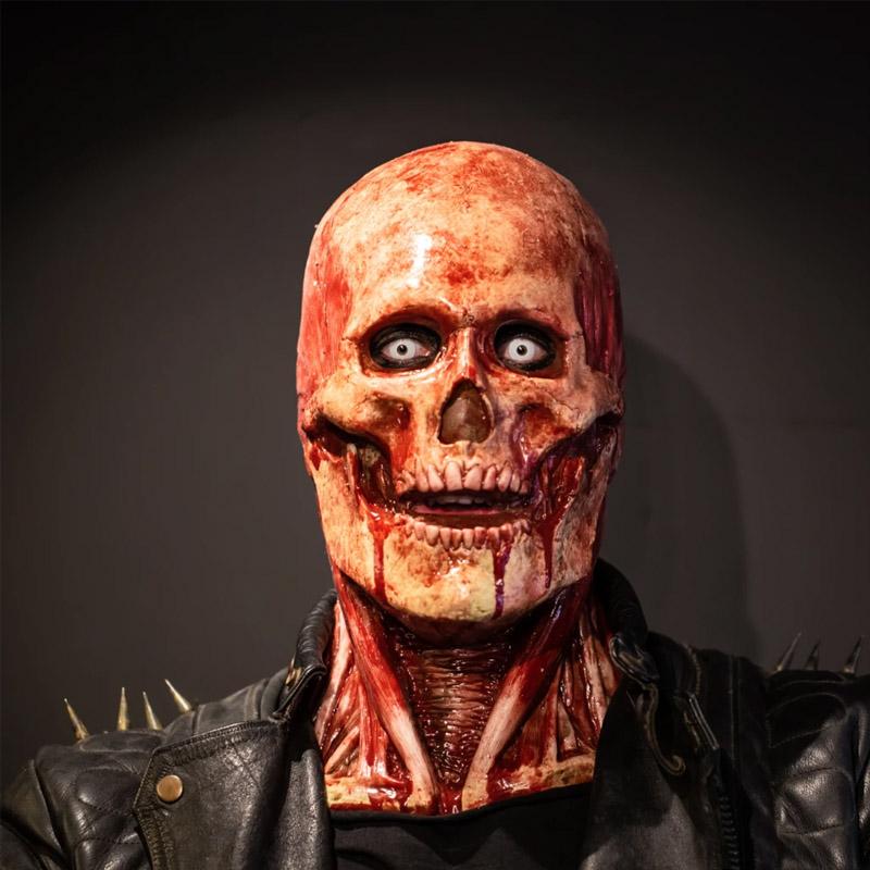 Flesh & Bone – Realistische Skeletdecoratie & Masker – Griezelige Halloween Prop