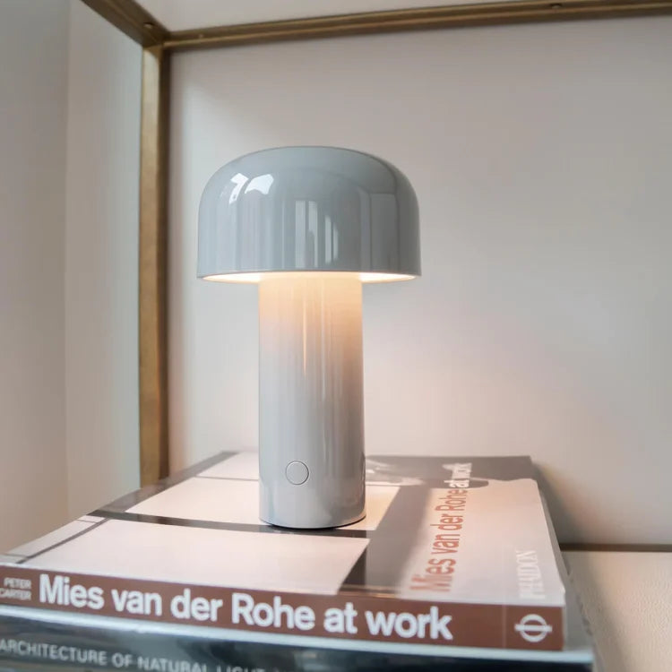 Melzano HaloGleam | Paddestoel Oplaadbare Tafellamp