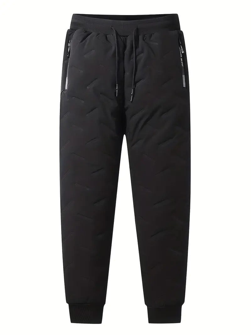 Ardenvo – Pantalón de hombre de doble capa | Forro polar y diseño elegante