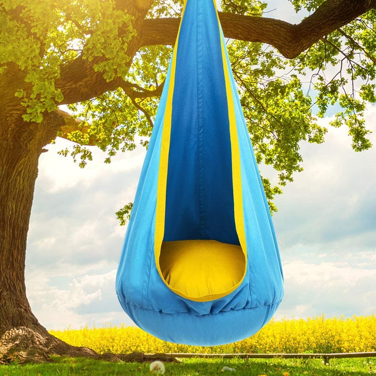 Melzano SwingPod l Hammock Children, Outdoor Toy 6 years and older