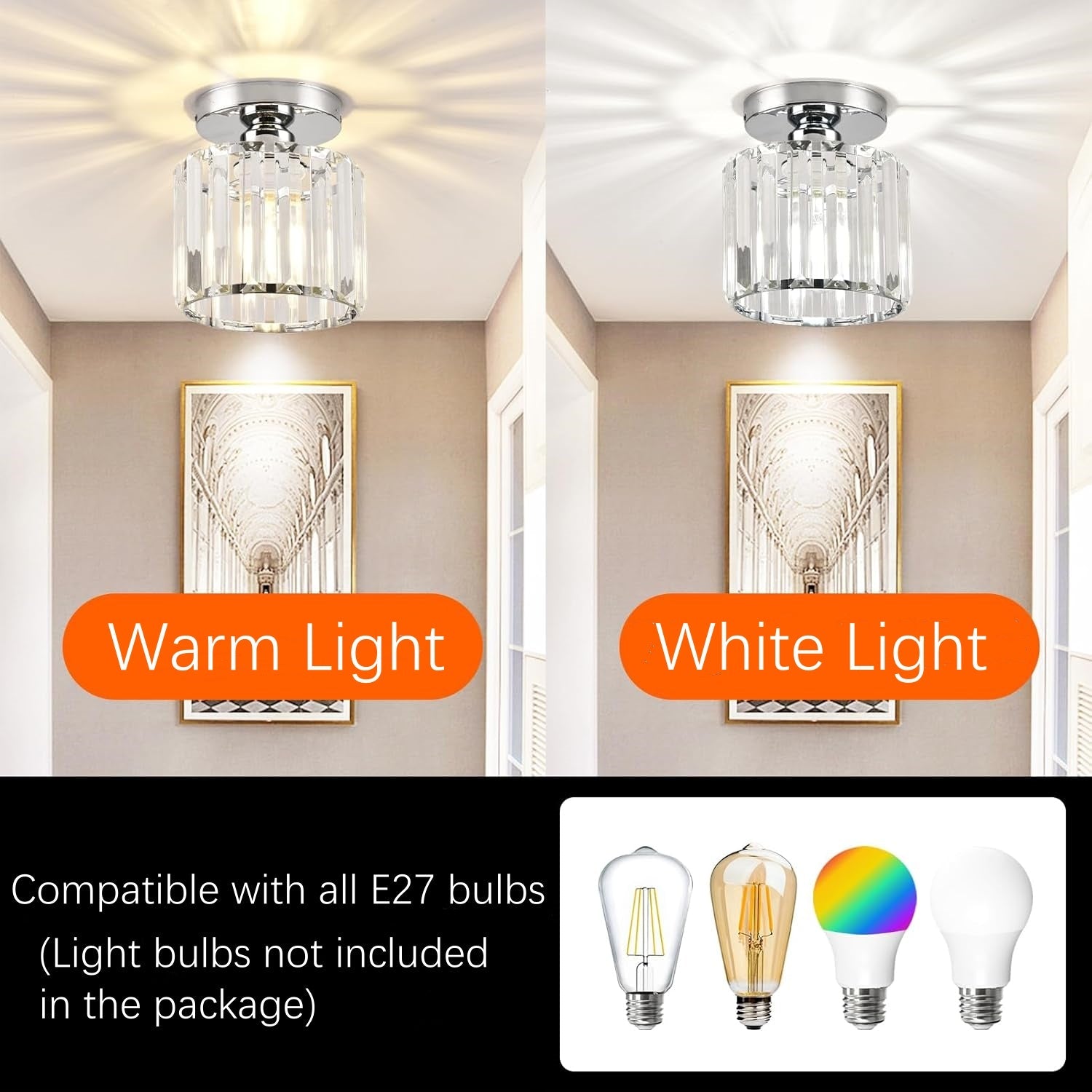 Bravura – Moderne flush plafondlamp – 1-lichts zwart design