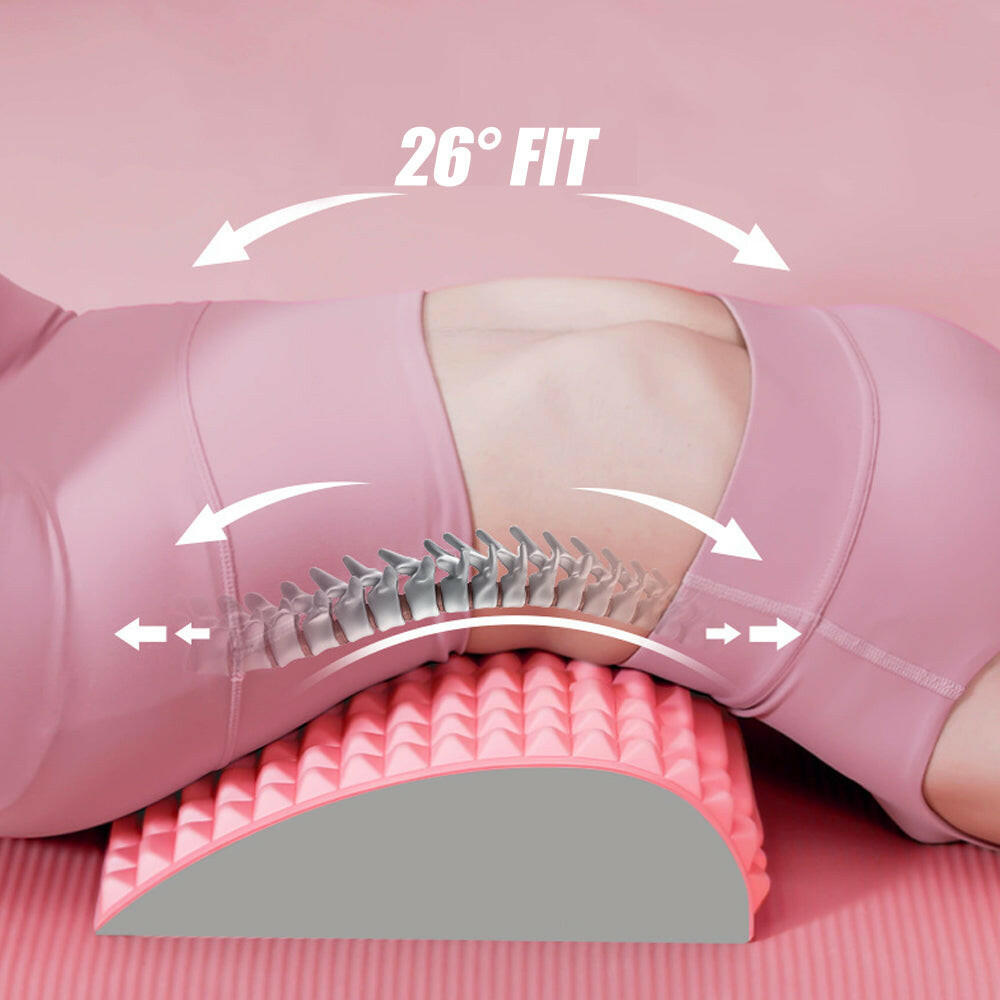 Melzano Rug Stretcher Kussen Nek Lumbale Ondersteuning Massager