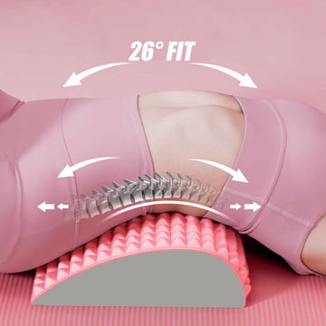 Melzano Rug Stretcher Kussen Nek Lumbale Ondersteuning Massager