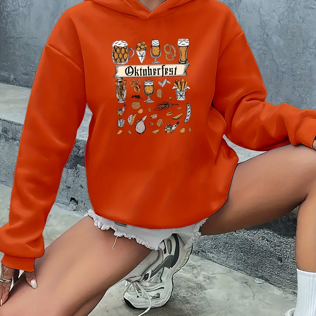 Bavaria Spirit Dames Hoodie Anna – Oktoberfest Warm voor Herfst & Winter