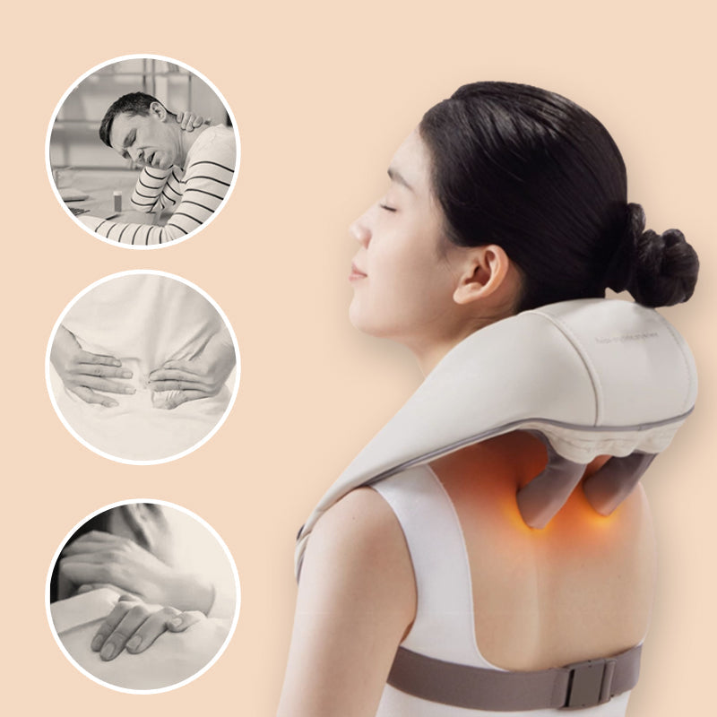 Nek Massageapparaat - Shiatsu met Warmtetherapie