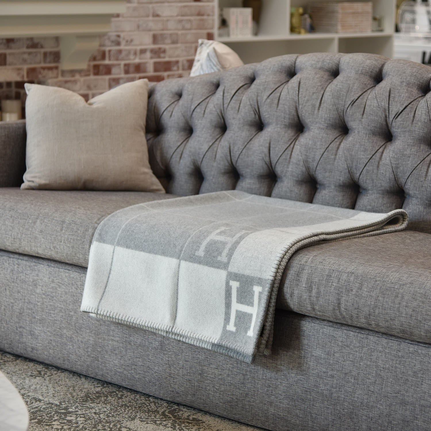 Elegant wool-cashmere blanket - Isabelle | Luxury home accent