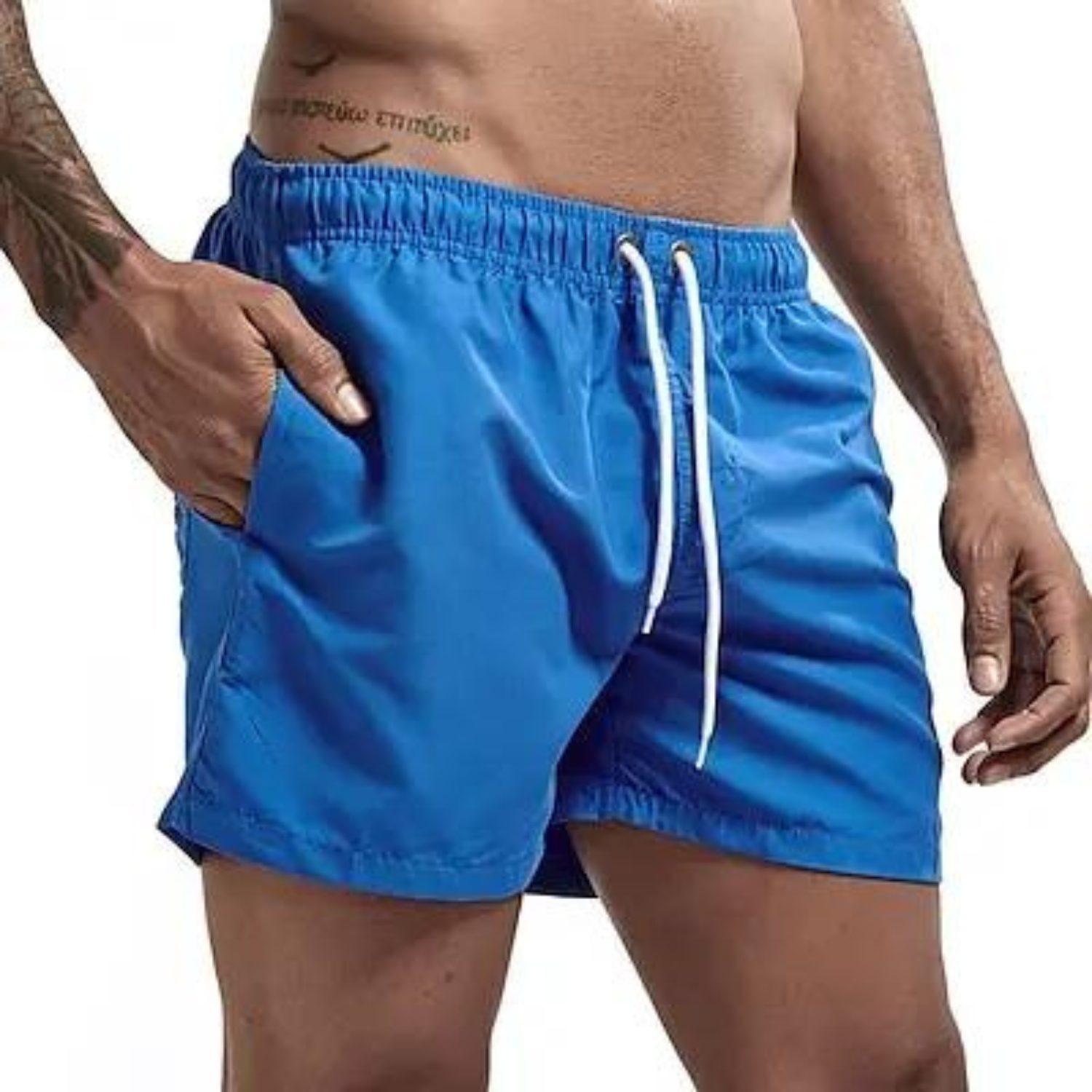 Melzano Sunsets Collection - Comfortabele heren zwembroek met bandjes