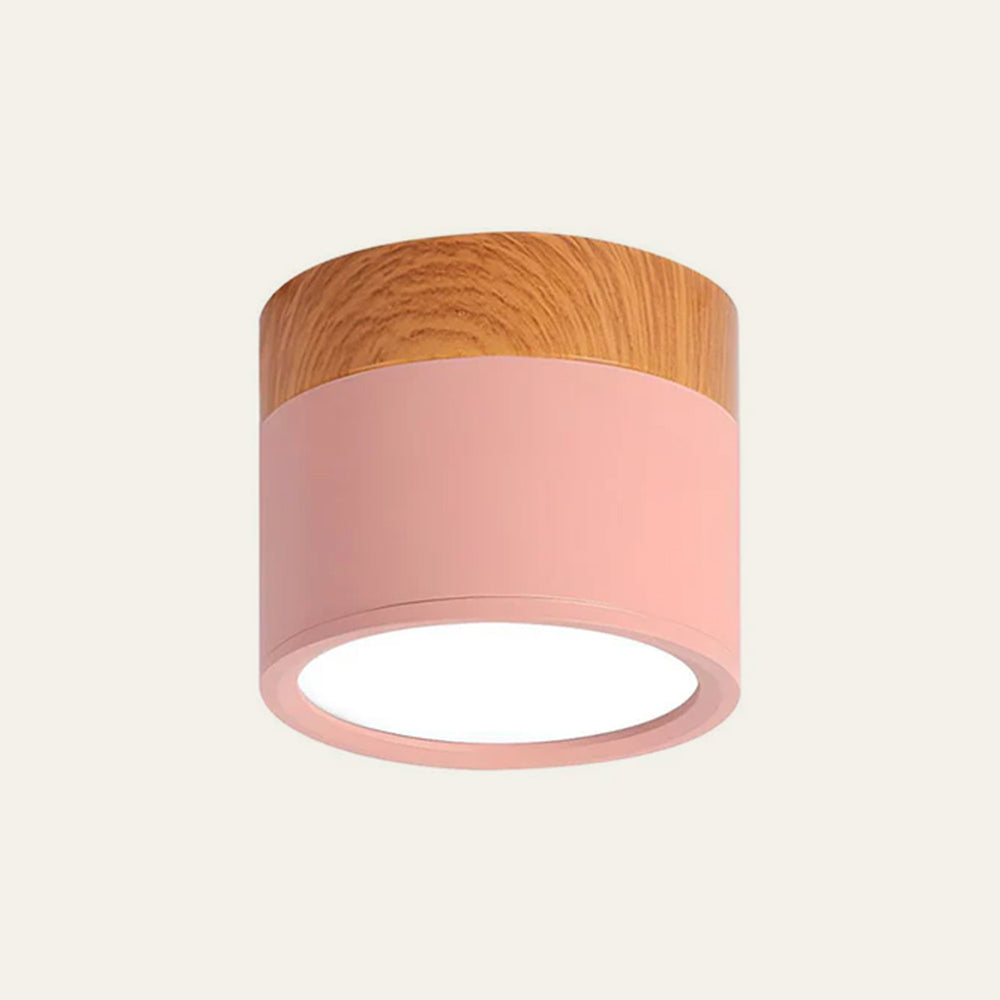 Cylora – Compacte flush plafondlamp – Moderne aluminium LED spot