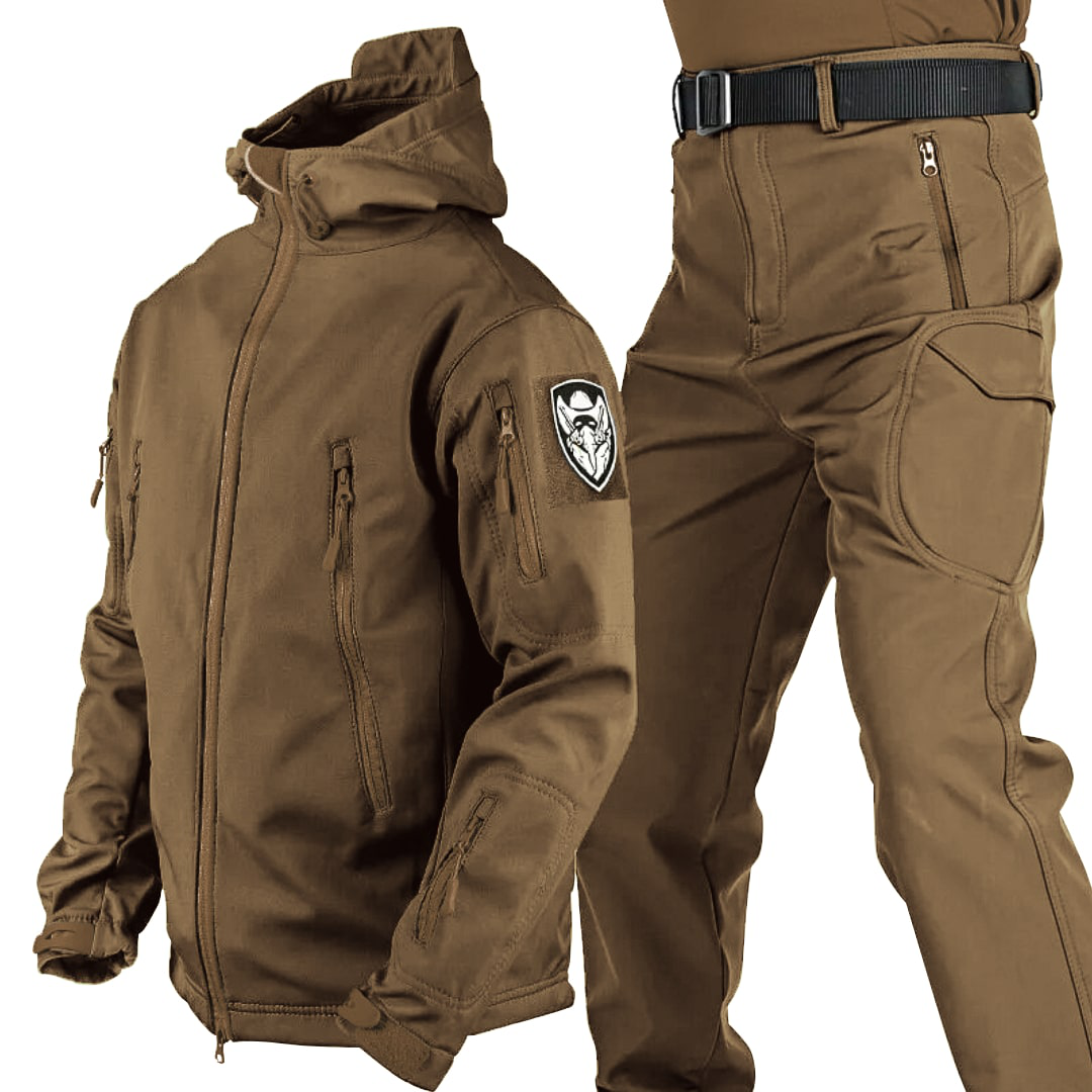 Melzano Camo - Armorus Windjack - Luxe, stijl en bescherming tegen kou voor wandelen, klimmen, fietsen en dagelijks comfort