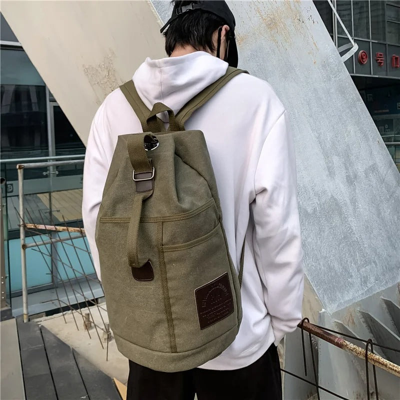Mochila de viaje – Mochila de lona resistente para deporte y uso diario