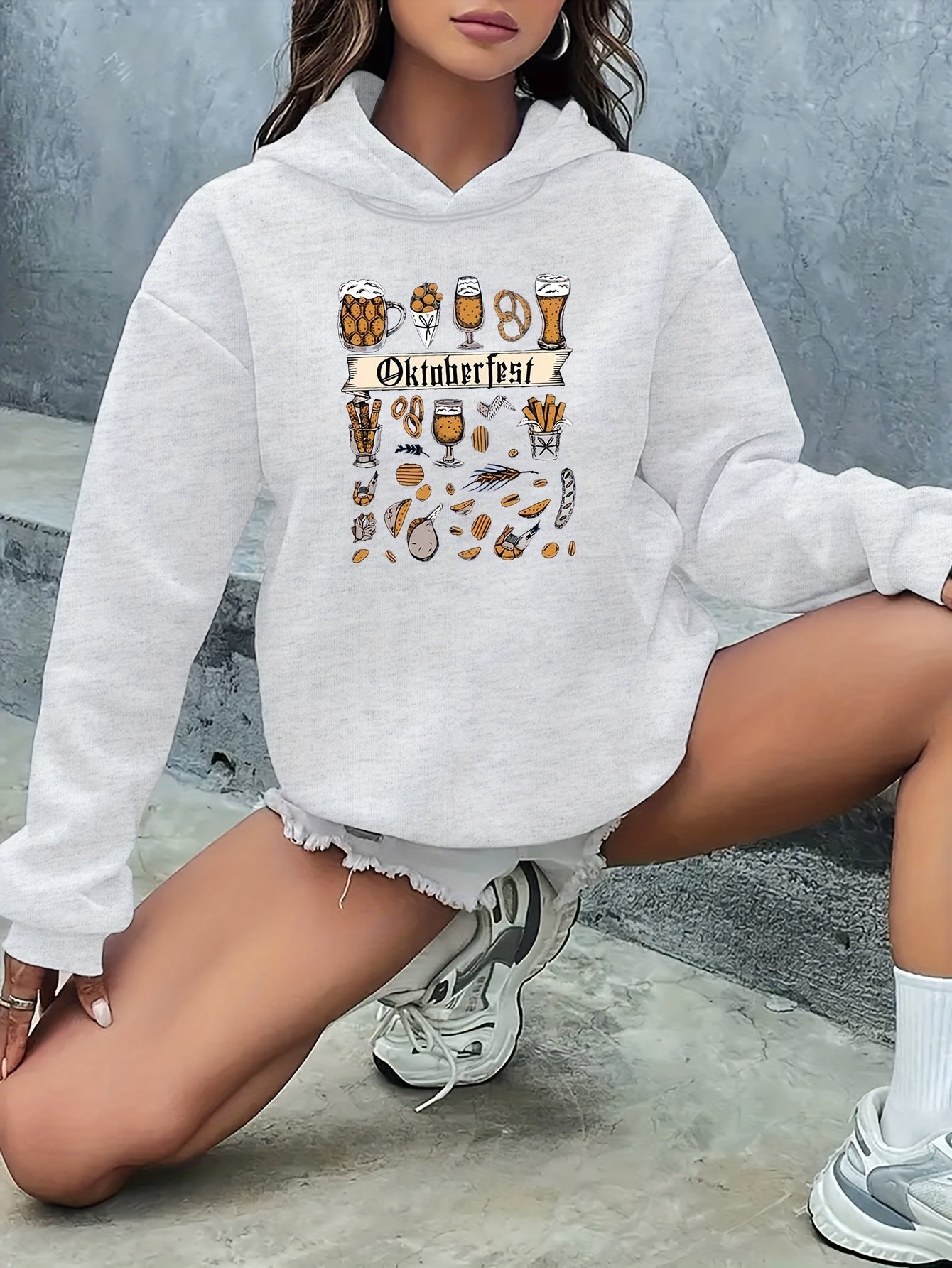 Bavaria Spirit Dames Hoodie Anna – Oktoberfest Warm voor Herfst & Winter