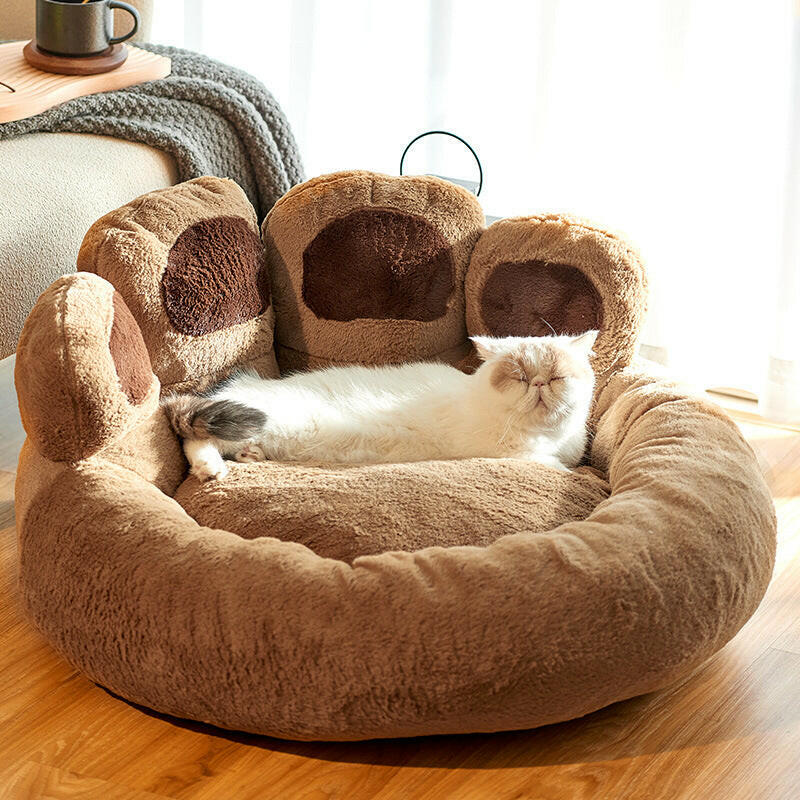 Melzano Ronde Hondenmand Groot - Luxe Pluche Huisdierbed