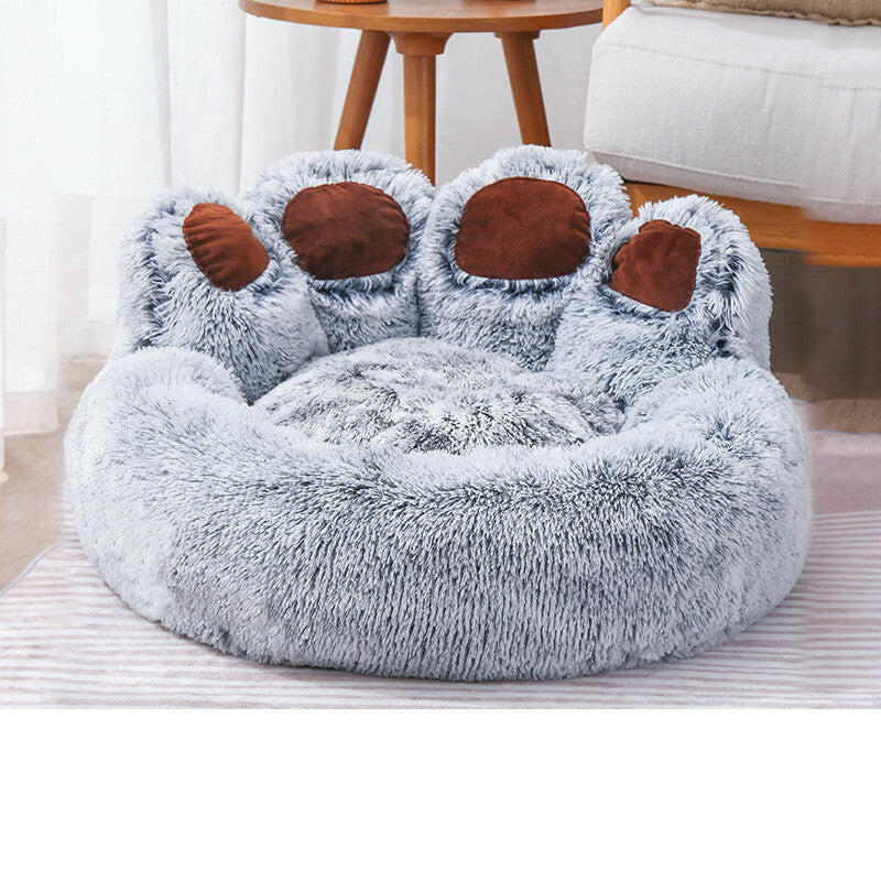 Melzano Ronde Hondenmand Groot - Luxe Pluche Huisdierbed