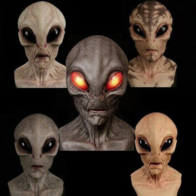 Alien Encounter Mask - Realistic Alien Mask