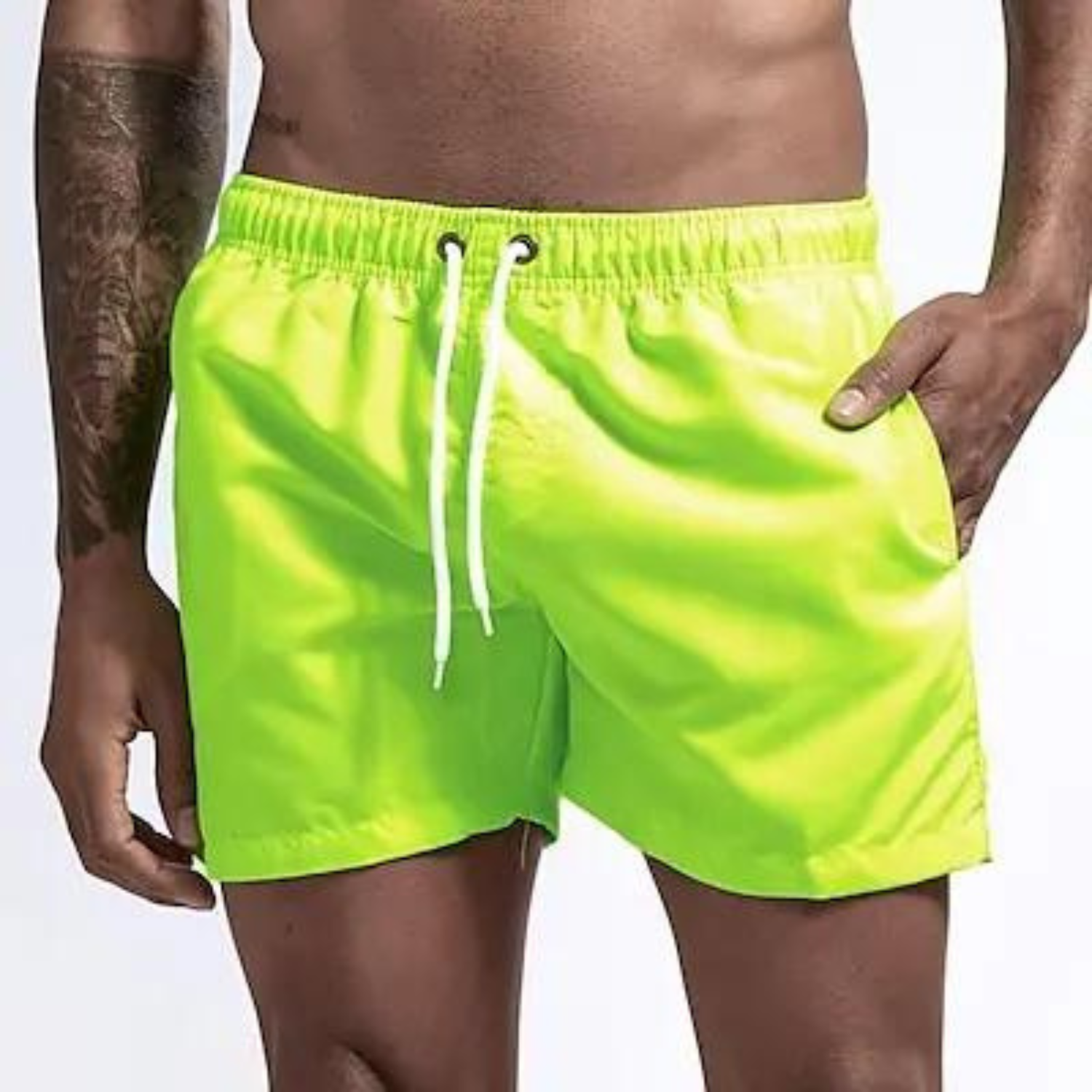 Melzano Sunsets Collection - Comfortabele heren zwembroek met bandjes