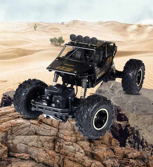 Beasttrek X4 RC Auto 4x4 – Offroad op 2,4 GHz met 50m Bereik & Schokdemping