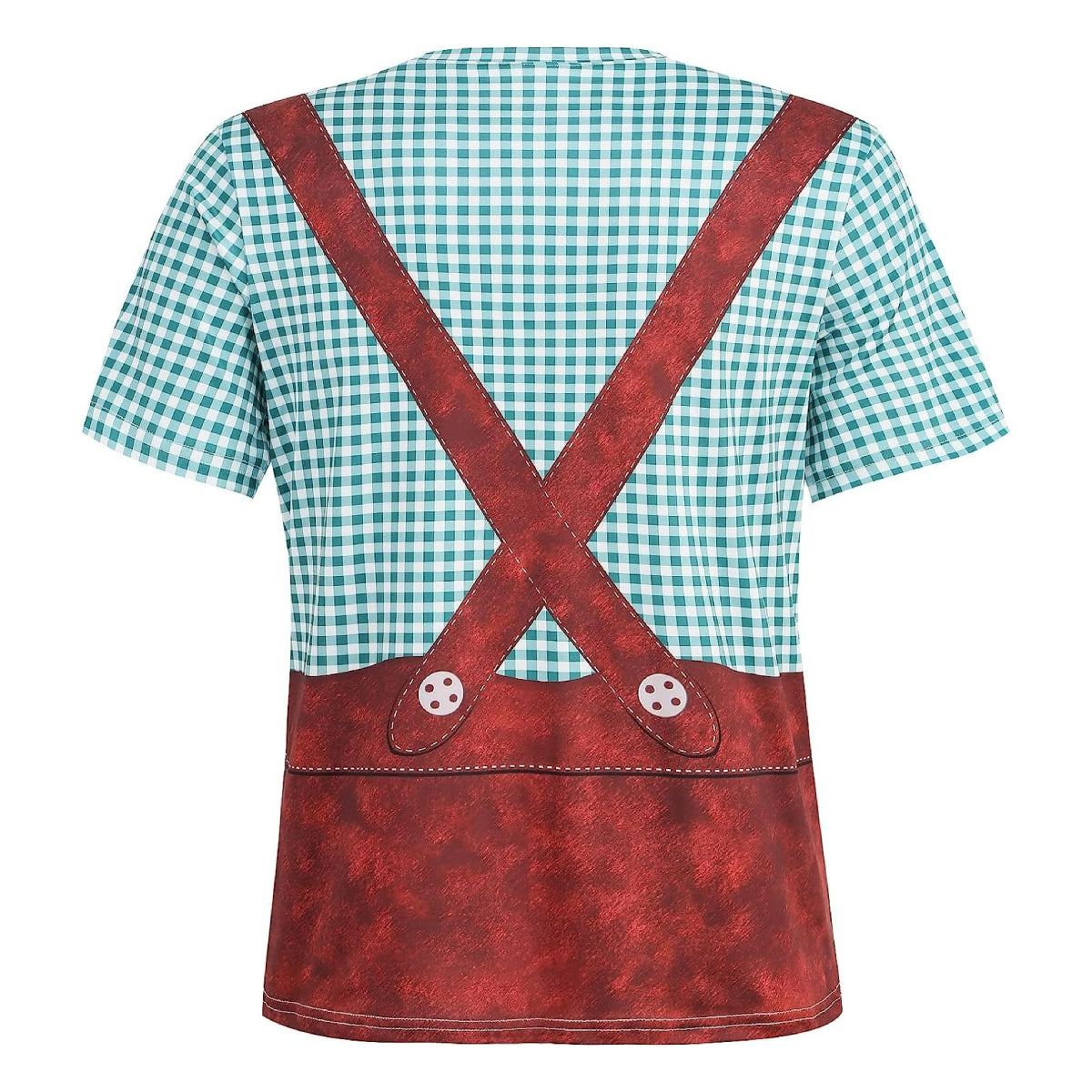 Wiesngaudi – T-Shirt met Lederhosen-Print – Jouw Feestticket naar de Wiesn