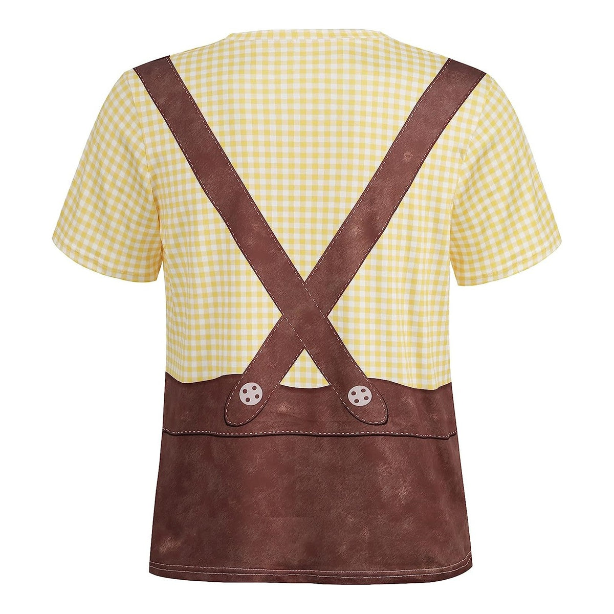 Wiesngaudi – T-Shirt met Lederhosen-Print – Jouw Feestticket naar de Wiesn