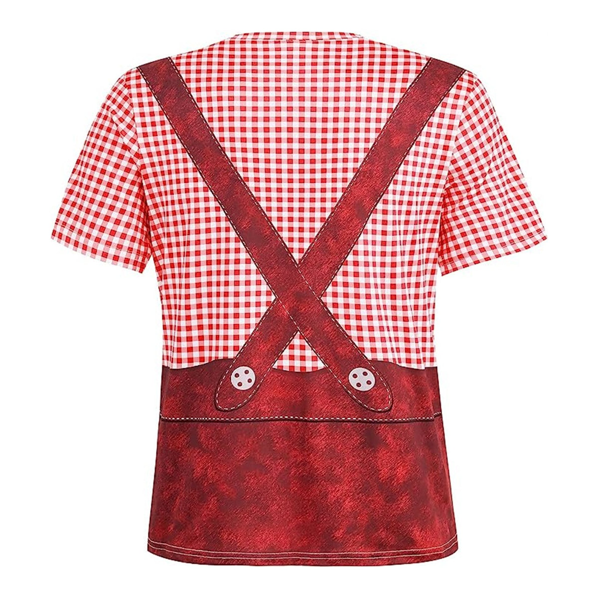 Wiesngaudi – T-Shirt met Lederhosen-Print – Jouw Feestticket naar de Wiesn