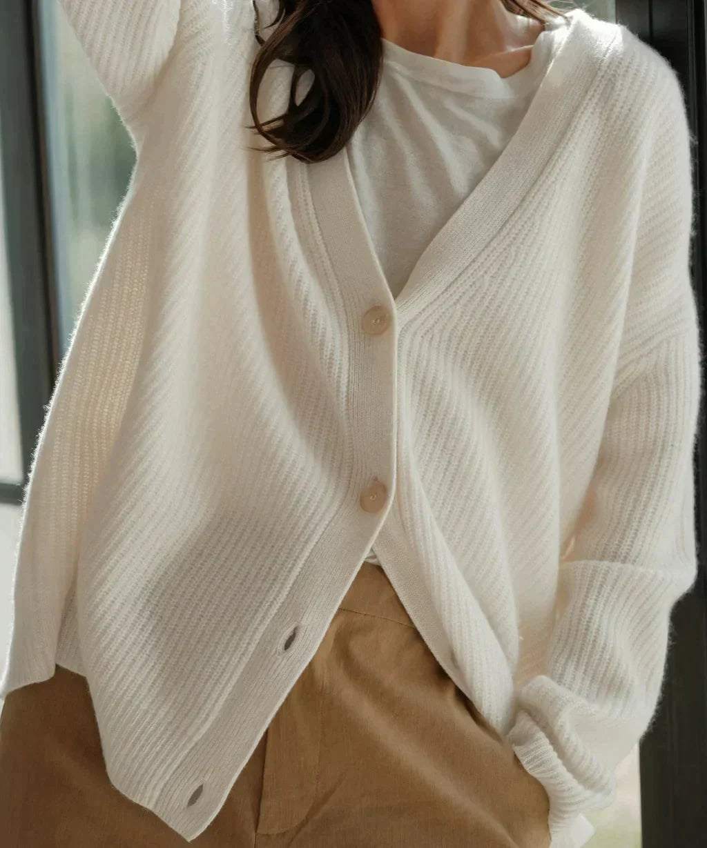 Soft cashmere cardigan – Timeless style meets elegant comfort