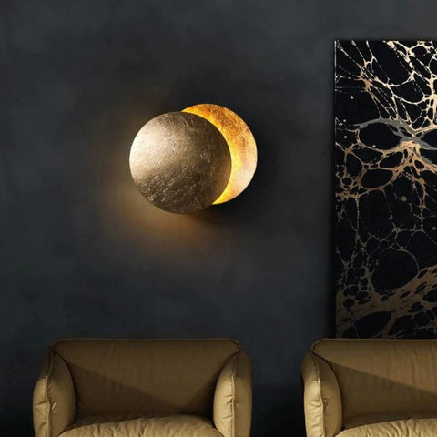 Lunora – Wall lamp with Moonlight Glow – Minimalist LED Ambient Lighting
