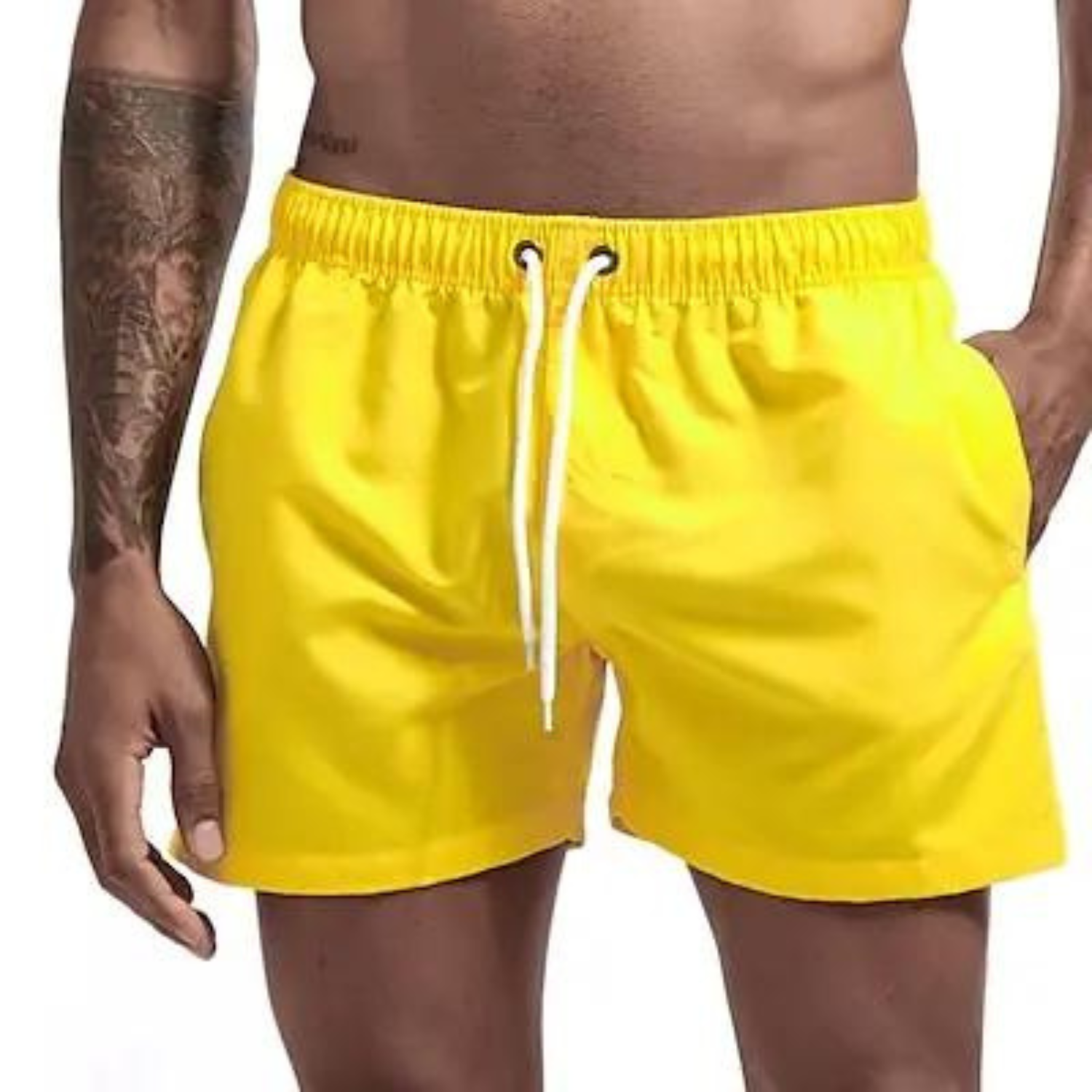 Melzano Sunsets Collection - Comfortabele heren zwembroek met bandjes
