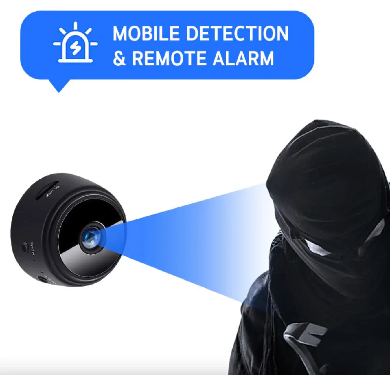 Melzano 1080p magnetische wifi minicamera