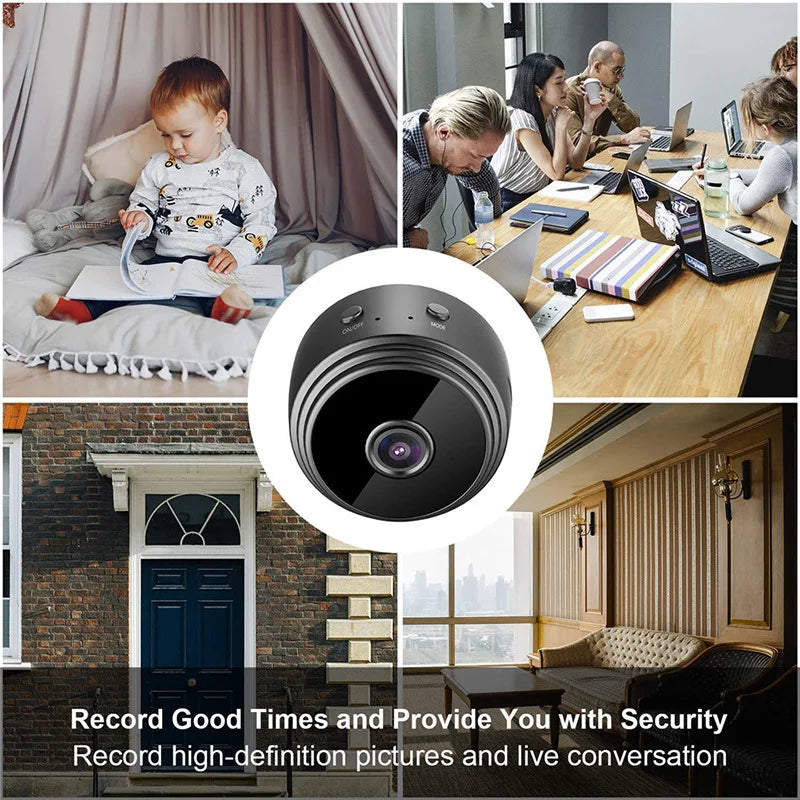 Melzano 1080p magnetische wifi minicamera