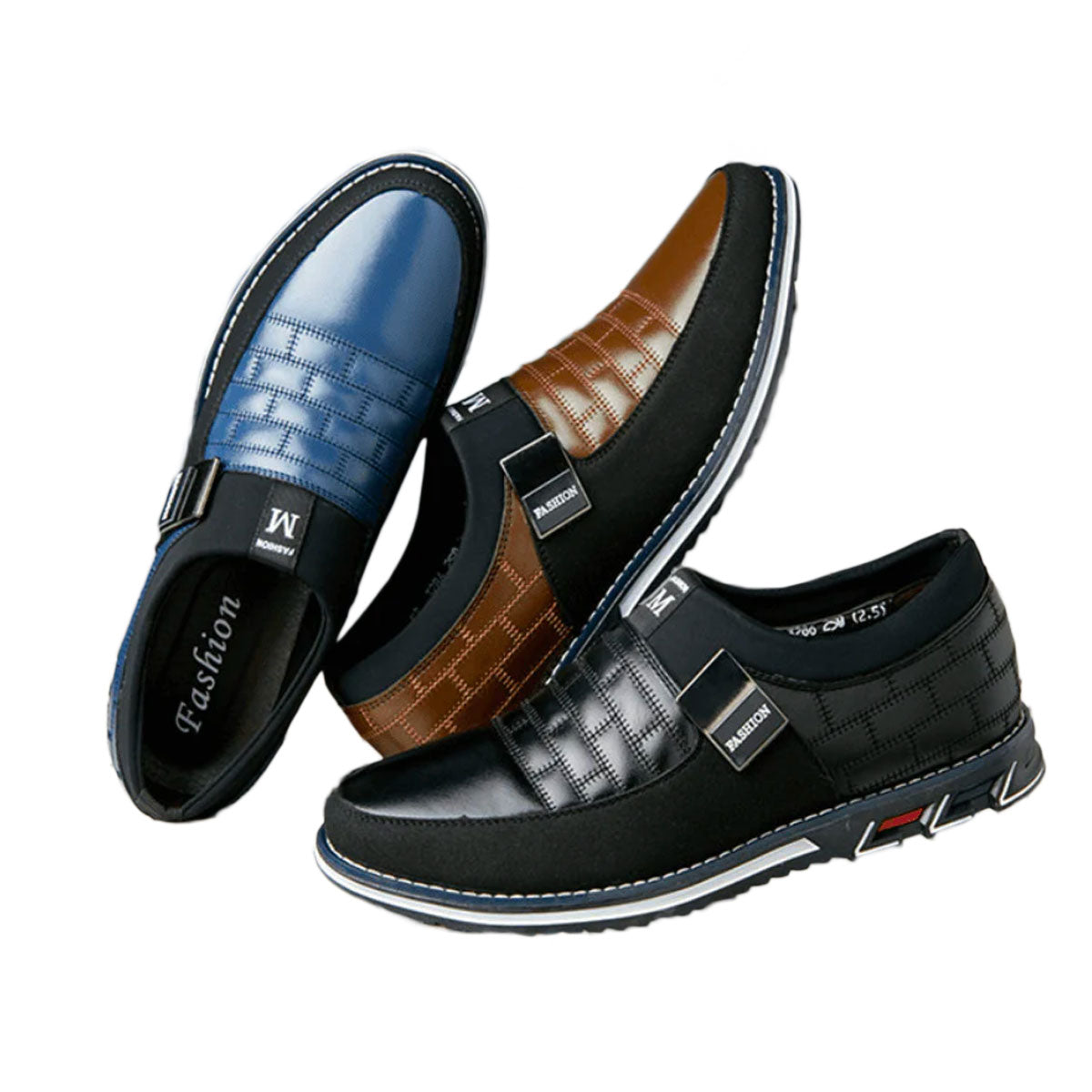 Ademende Leren Herenschoenen – Stijlvol & Comfortabel Ontwerp