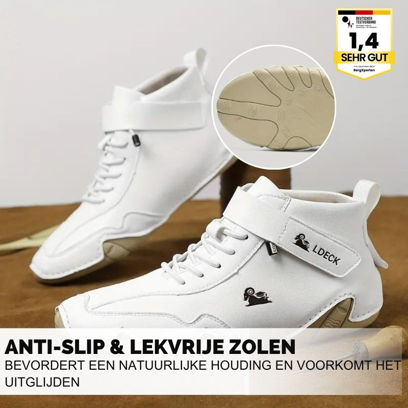 Alpura – Leren Blootsvoetschoenen Waterdicht & Ergonomisch – Voor Dagelijks Gebruik