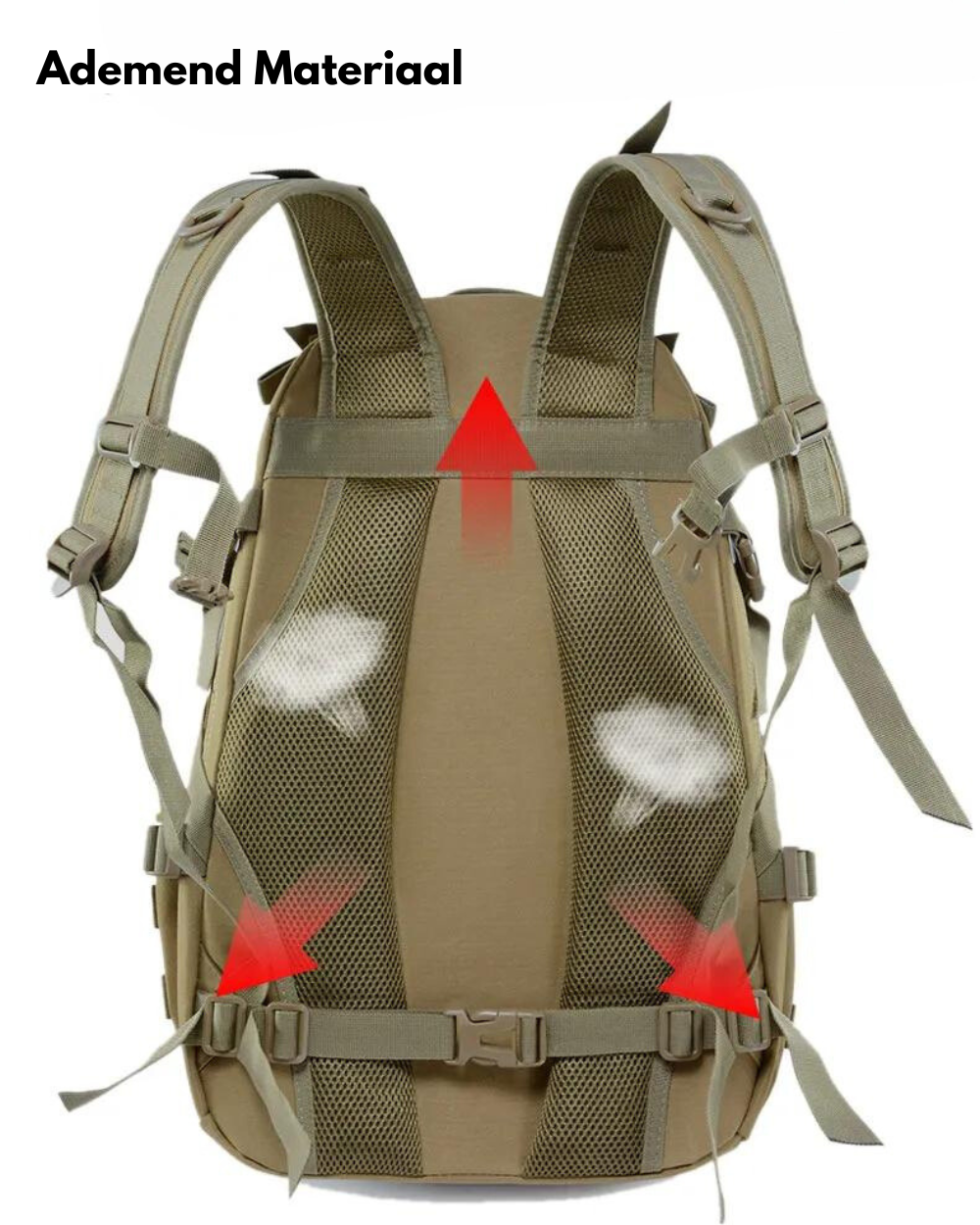 Tactische Rugzak 35L – Waterdicht, Stevig en Slim Ingericht