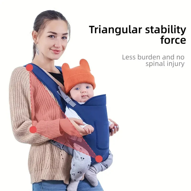 Breathable Baby Carrier – 4-in-1 Ergonomic Sling for Newborns up to 36 Months