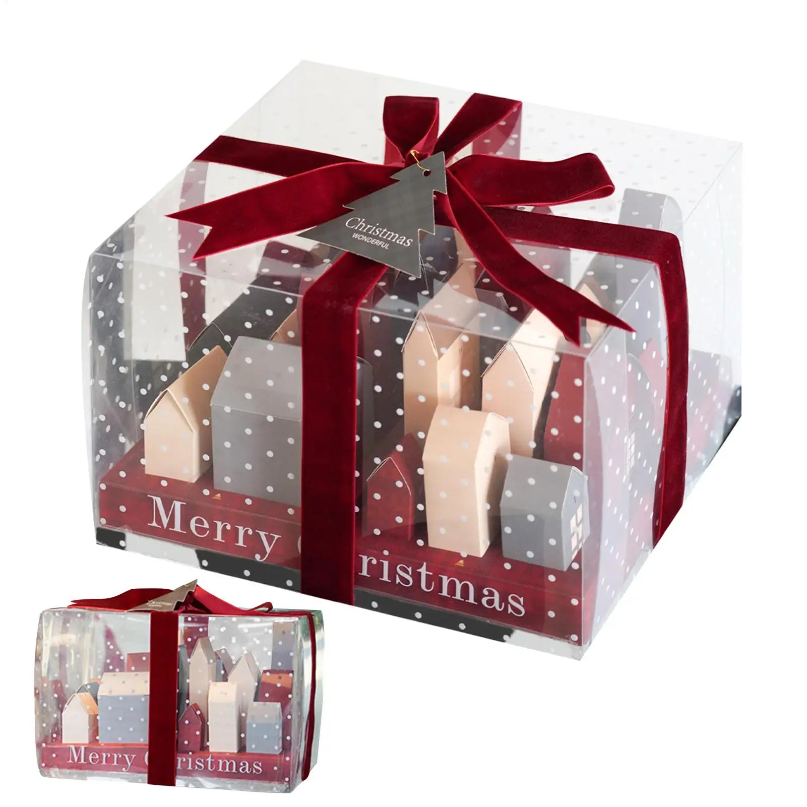 Festarra – Advent calendar box set of 25, Reusable gift packaging for Christmas